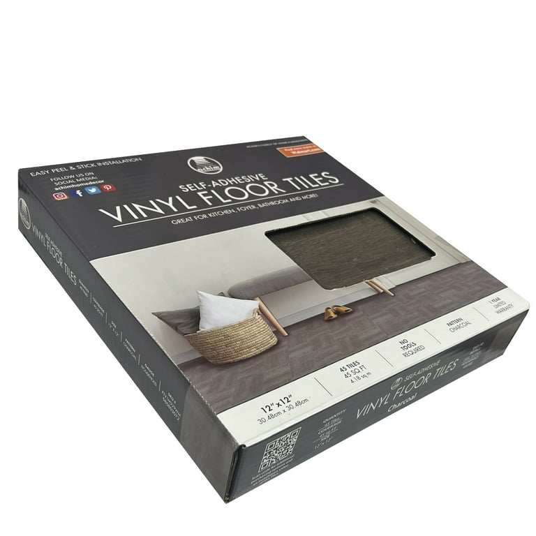 Achim Tivoli Rustic Slate 12-in x 12-in Peel and Stick Vinyl Tile Flooring (45-sq ft) Achim Tivoli Rustic Slate 12-in x 12-in Peel and Stick Vinyl Tile Flooring (45-sq ft)