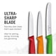 thumbnail image 2 of Juego de 3 cuchillos VICTORINOX para CORTAR pelar FILO verde 1, 2 of 4