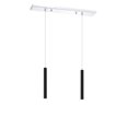 thumbnail image 3 of Z-Lite Forest 2 Light Steel LED Island Pendant in Brushed Nickel and Chrome, 3 of 7