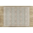 thumbnail image 4 of E-Z Wash Traditional Medallion Pattern Velvet Plush Green, Room Size Machine Washable Area Rug 8X10, Ideal for Living Room, Dining Room, Bedroom, 4 of 5
