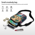 thumbnail image 7 of HELLHERO Women Crossbody Bag Tropical Beach with Shoulder Strap Crossbody Sling Bags for Men, Women, 7 of 7