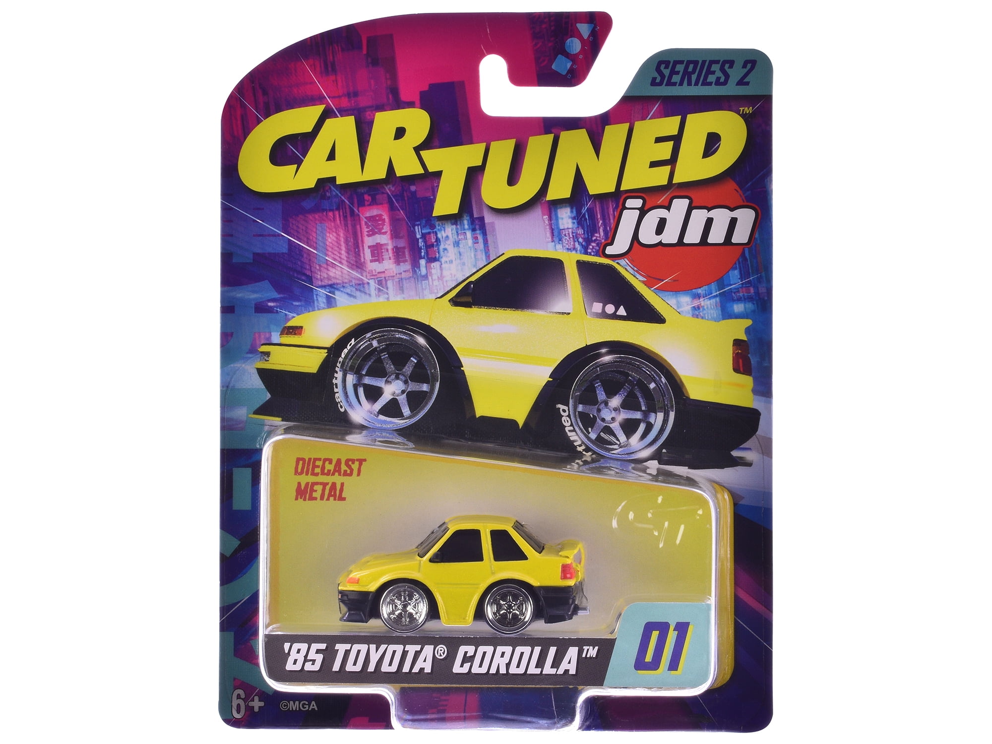 JDM Tuners Series 2 Set of 8 Pieces Diecast Model Cars by CarTuned