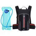 thumbnail image 1 of de transporte de paquete de hidratación de 10L, con soporte para bolsa de agua con tiras reflectantes, ligera para para rojo DYNWAVEMX Paquete de ciclismo para correr, 1 of 8