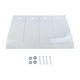 thumbnail image 2 of Toldo para puerta y ventana, toldo para ventana, elegante, fácil instalación con tornillos, toldo para puerta, toldo para porche para jardín al aire 40cmx35cm, 2 of 8