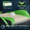 thumbnail image 6 of Homall Gaming Chair Massage Office Chair High Back PU Leather Chair with Footrest, Green, 6 of 7