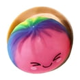 thumbnail image 2 of karymi Dumpling Stress Ball, Steamed Stuffed Bun, Glitter Sugar Dumpling Squish, Soft Slow Rising Stress Relief Sensory Ball, Squeezing Bun Toys for Adults, Party Favors Gift Ideas, 2 of 5