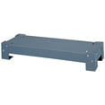 thumbnail image 1 of Durham 382-95 Gray Cold Rolled Steel Base for 9" Deep Bins, 33-3/4" Width x 5-3/4" Height x 9" Depth, 1 of 3