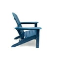 LuXeo Hampton Navy Poly Outdoor Adirondack Chair (2 Pack)