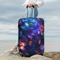 thumbnail image 7 of Naloa Magic Colorful Forest Leaves Elastic Suitcase Protector, Travel Suitcase Protector Cover Fits 18-32in Suitcase(No luggage included)-Medium, 7 of 7