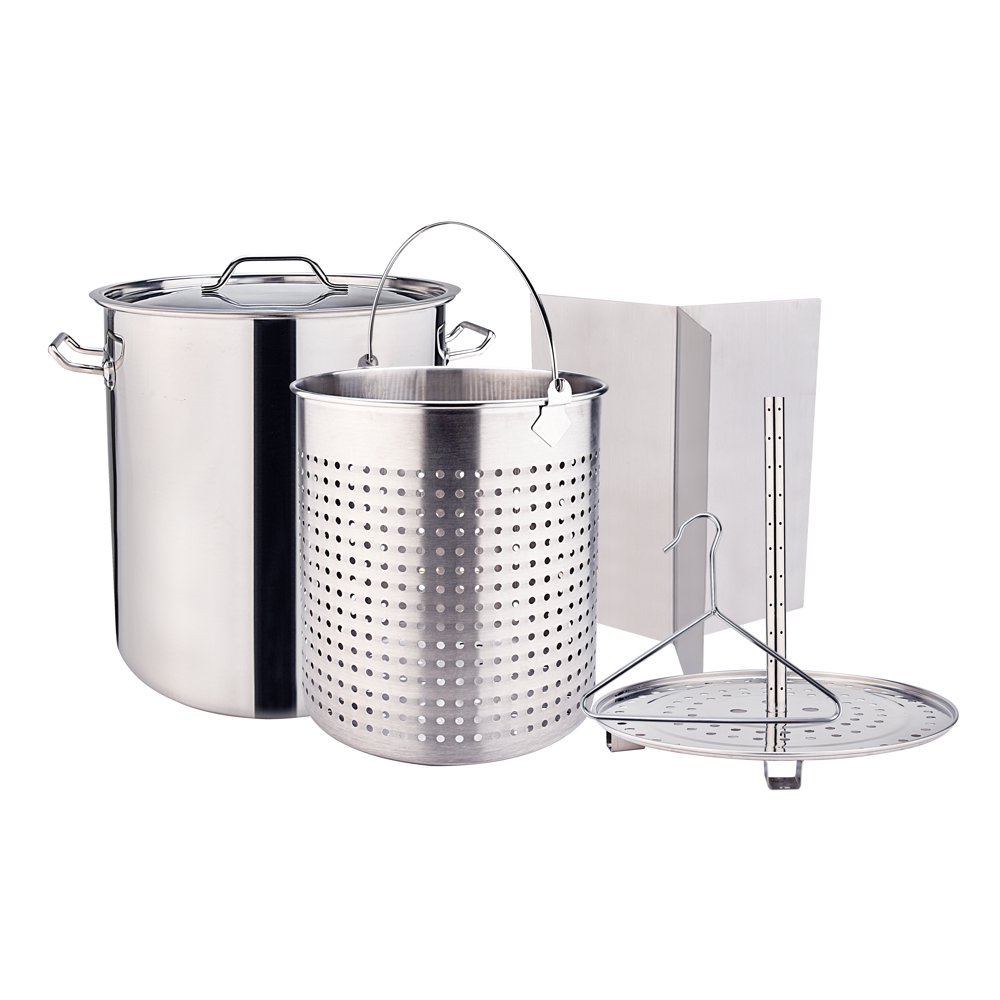ARC USA 52QT 13Gallon Stainless Steel Stock Pot All in One Function