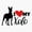 1pcs, variant on I Love My Xolo, Xoloitzcuintle Dog Lover Er, Phone Decal Water Bottle Stickers Car Decals, Funny Birthday Gift