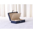 thumbnail image 6 of Unique Bargains Travel Jewelry Box Small Portable PU Leather Jewelry Organizer Storage Navy Blue, 6 of 7