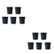 thumbnail image 3 of Macetas Negras Wosthever para plantas bajo en carbono 14 agujeros 2Conjunto, 3 of 6