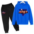 thumbnail image 5 of Abrigo para niños, ropa encantadora, mercancía A4, sudadera con capucha de marca, ropa deportiva, ropa para niñas y niños, pantalón superior, conjunto de moda informal de 2 a 13 años, 5 of 5