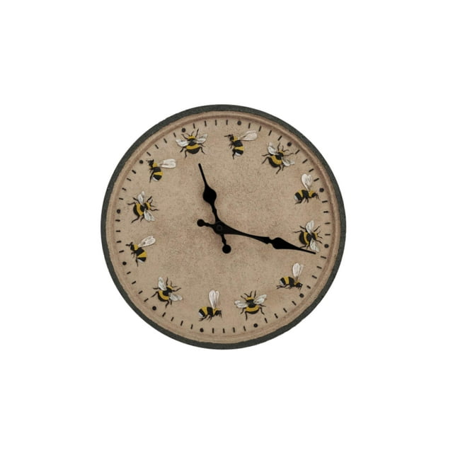 VONKY Outdoor Clock Durable 30cm Hanging Clock Drawing Room Pool Swimming for