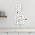 thumbnail image 3 of Less House More Home Rustic Looking Inspiration White Wood Sign Wall Décor Gift 12 x 12 Wood Sign B3-12120062023, 3 of 7