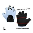 thumbnail image 3 of LEHOZIHEQ Exercise Gloves, Workout Gloves for Men and Women, Knuckle Protective Breathable Lightweight Outdoor for Cycling Gym Training(M), 3 of 4
