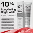 thumbnail image 4 of 10% NANO- Hydroxyapatite Toothpaste, Fluoride-Free for Sensitive Teeth – Enamel Protection & Sensitivity Relief & Deep Clean, Gentle Mint Fresh Breath,120g, 4 of 5