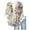 Beige, variant on Blouses for Women Dressy 3/4 Ruffle Sleeve Summer Tops Crew Neck Business Casual Tops For Women