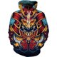 thumbnail image 4 of Nueva sudadera con capucha de anime 3D de moda para hombre y mujer, sudadera de samurái japonesa, jersey negro de otoño y primavera, ropa para hombre, 4 of 5