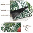 thumbnail image 6 of Tropical Plants Area Rugs 3'x5', Washable Small Throw Rugs for Living Room Bedroom, Summer Watercolor Parrots Green Leaves Indoor Outdoor Rug Non-Slip Low Pile Carpet Runner Reversible Floor Mats, 6 of 8