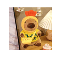 thumbnail image 3 of Peluche Capibara Con 9 Piezas De Ropa Y Accesorios Xtellar cafe, 3 of 4