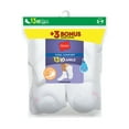 thumbnail image 2 of Women's 10 Pack + 3 Free ComfortBlend Half Cushion Ankle Socks, 2 of 5