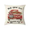 thumbnail image 2 of Clearance! Boovnll 4th of July Pillow Covers 18x18, Red White Blue Stars Stripe Linen Throw Pillow Covers - Patriotic Pillow Covers for Memorial Day Home Sofa Couch Decor, 4th of July Decorations, 2 of 6