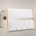 thumbnail image 4 of Expositor de collares de madera, caballete independiente para exhibir cadenas, joyas Blanco, 4 of 9