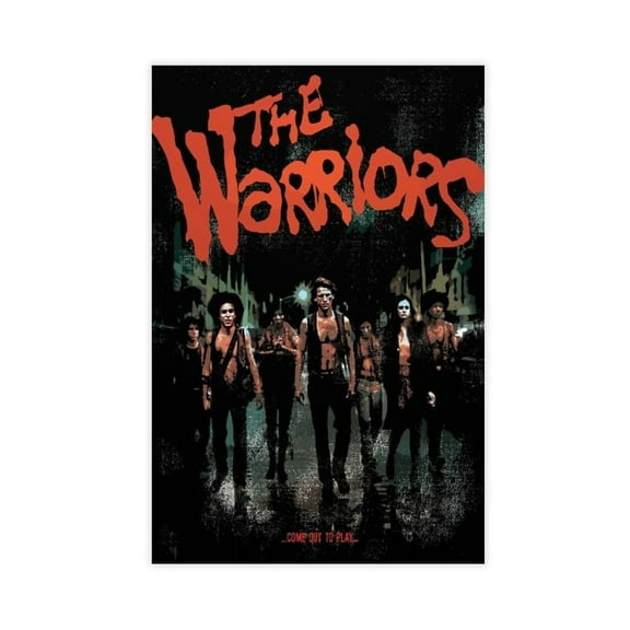 The Warriors Movie Poster(8) Canvas Poster Bedroom Decor Landscape Office Room Decor Gift