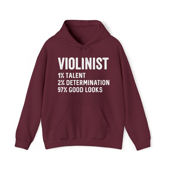 Violin Hoodie, Gifts, Hooded Sweatshirt