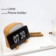 thumbnail image 4 of Cute Bread Night Light, Adjustable Baby Bedside Night Lamp USB Recharging with Timer, Phone Holder Room Decor Toast Night Light, 4 of 5