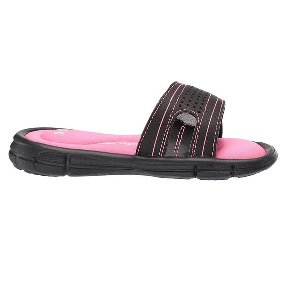Under Armour Kids UA Ignite VIII Slide (Little Kid/Big Kid) Mojo Pink/Black/White