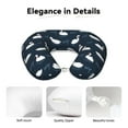 thumbnail image 6 of Zufioo Cartoon Swan for Memory Foam U-shaped Pillow, Buckle and Invisible Zipper Neck Head Support Airplane Pillow for Travel Car Home-One Size, 6 of 8