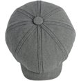 thumbnail image 4 of CoCopeaunts Octagonal Newsboy Cap Cotton Beret Hats for Men Spring Summer Retro Flat Ivy Hat Casual Newsboy Hats for Women, 4 of 7