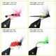 thumbnail image 4 of Kit de 100 moscas para pesca con mosca, surtido de moscas secas y húmedas para pesca con mosca, con caja para moscas, para trucha y lubina, 4 of 11