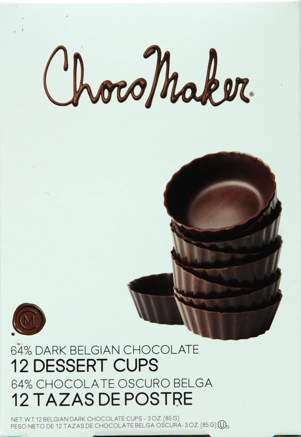 ChocoMaker Dessert Cups 12 Count by CHOCO MAKER INC