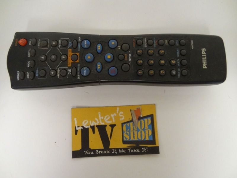 Genuine OEM Philips TV/VCR Remote Control N9078UD - Walmart.com