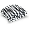 thumbnail image 5 of GZHJMY Houndstooth Black White Throw Pillow Covers Pillowcase Sofa Decor Back Cushion Case 2 Pack Office Car Holiday Birthday Housewarming Gift Spring Summer Party Favors 16" × 16", 5 of 5