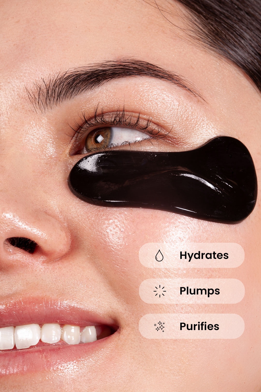 Bright Eyes Hyaluronic Acid Patches for under eye Dark Circles, Wrinkles and Puffiness