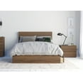thumbnail image 1 of Nexera 3-Piece Bedroom Set With Bed Frame, Brown, Full, 1 of 7