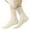 Beige, variant on QUOTAY Winter Thermal Socks Extra Warm Lined for Cozy Indoor Outdoor Sleeping Slipper Socks for Women Soft Mid Calf Stockings for Cold Weather Beige，One Size