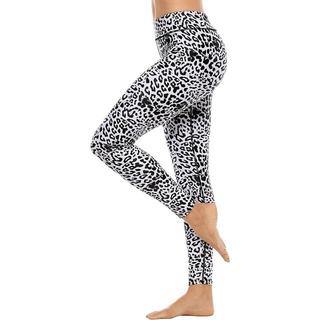Pantalons de Natation pour Femmes UPF 50+ Taille Haute Leggings de Natation