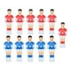 thumbnail image 1 of 11 unidades/juego de futbolín para hombre, de mesa de fútbol, futbolín, futbolín para hombre, piezas de mesa de futbolín, rojo y azul para Sunnimix Hombres de fútbol, 1 of 8