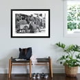 thumbnail image 3 of Art.com Early Philadelphia Pretzel Vendor Art Print, Black Frame Wall Art, 44" x 32", 3 of 5