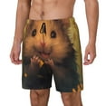thumbnail image 1 of Fotbe Cute Sunflower Guinea Pig Traje de Baño para Hombre – Shorts de Natación de Secado Rápido con Forro y Bolsillos-3X-Large, 1 of 6