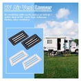 thumbnail image 3 of 1 Pair RV Air Vent Louver Professional Bathroom Office Ventilation Outlet Grille Louver For Boat Yacht Accessories Exhaust Fan ,Versatile, 3 of 7
