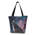 thumbnail image 1 of Easygdp Night Sky Wolf Bolso de Hombro para Mujer, Bolso Bandolera y Cartera de Mano Elegante para Uso Diario, 1 of 6