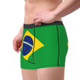 thumbnail image 5 of Brazil Flag Underwear Men Sexy Printed Customized Brazilian Proud Boxer Briefs Shorts Panties Soft Underpants, 5 of 7