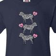 thumbnail image 4 of Inktastic Zebra Cute Safari Animal Youth T-Shirt, 4 of 5